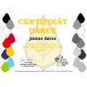Certifikát dárce 400kč