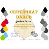 Certifikát dárce 2000kč